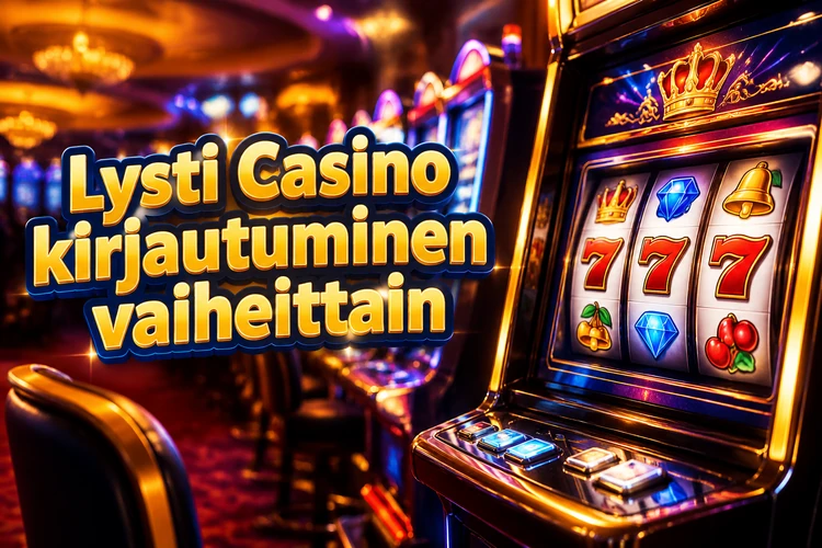 Lysti Casino kirjautuminen vaiheittain